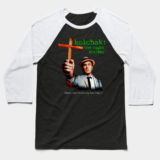 My Kolchak Watching Shirt by HomeStudio Baseball T-Shirt by HomeStudio